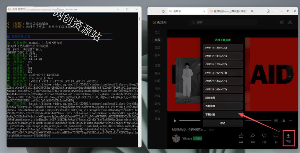 Github热门工具,视频号下载神器又来了!一键注入下载按钮,轻松下载,使用便捷wx_channel