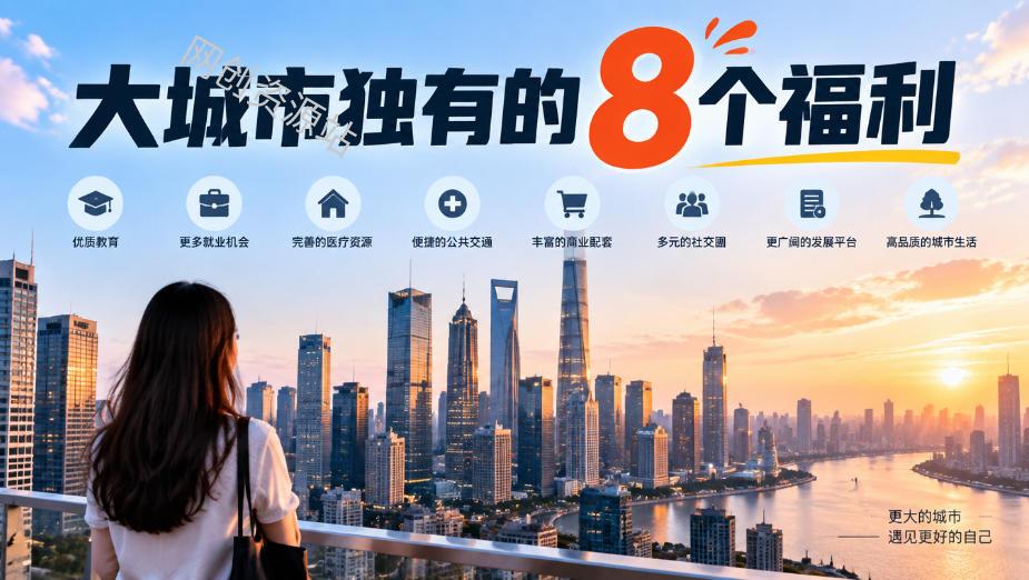 某公众号付费文章：大城市独有的8个福利