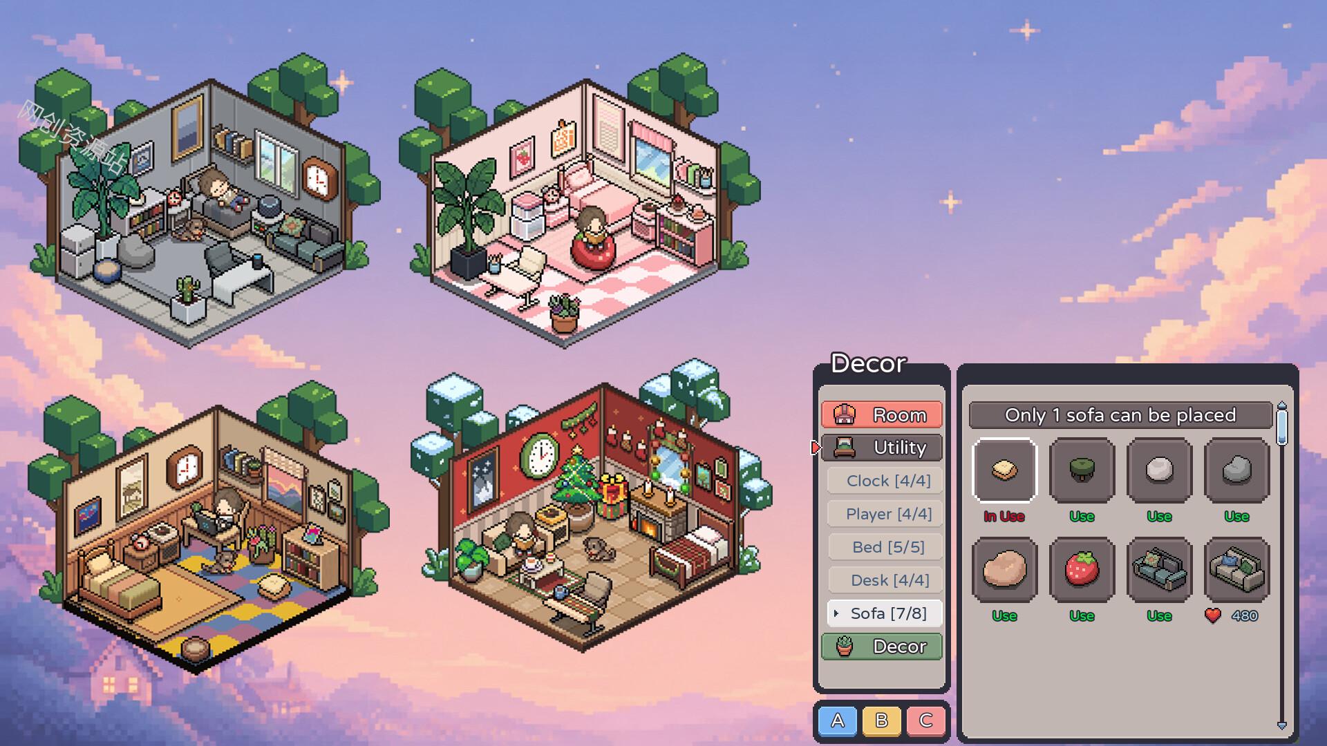 Dwellune：舒适专注空间/Dwellune: A Cozy Focus Room 新游发布