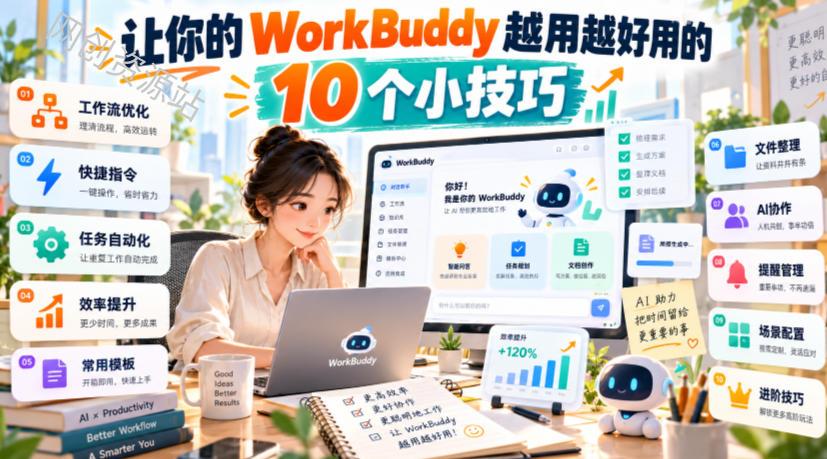 让你的 WorkBuddy 越用越好用的 10 个小技巧